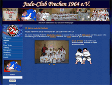 Tablet Screenshot of judo-club-frechen.de